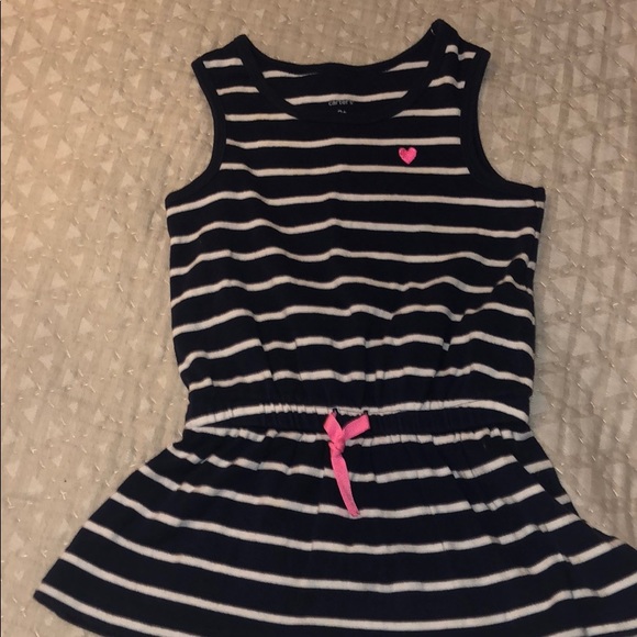Carter's Other - Carters girls stripped shirt with ruffle 3T